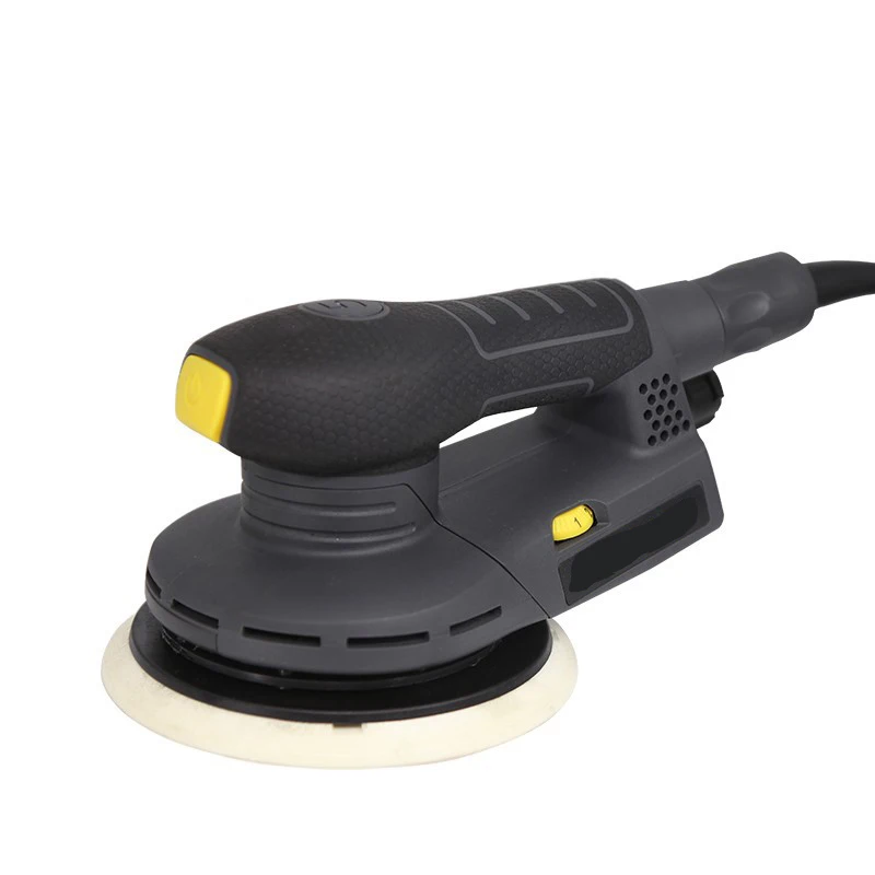 

6 Inch Electric Circular Sander Machine Variable Speed Sanding Tools with Hybrid Dust Canister Electric Woodworking Polisher400W