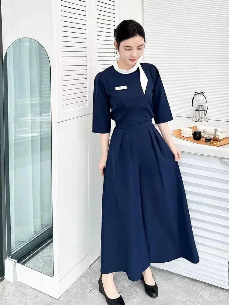 

Салон красоты женский высокое качество спа униформа массаж ног оздоровительный клуб косметолог техническая спецодежда ресторан официантка одежда