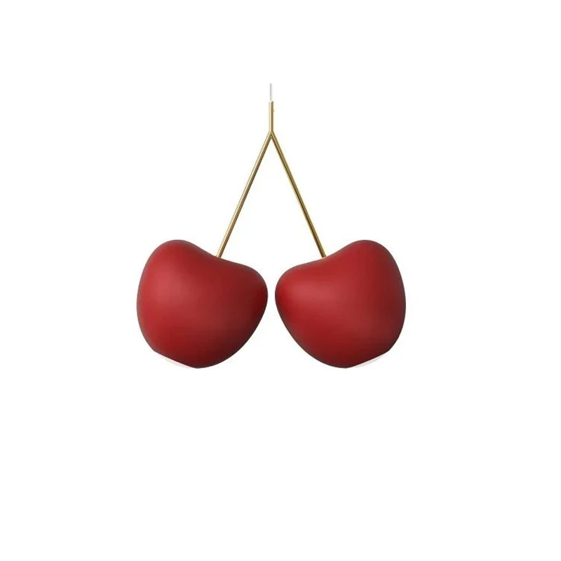 

Modern personality creative cherry shape LED bar restaurant decoration retro chandelier