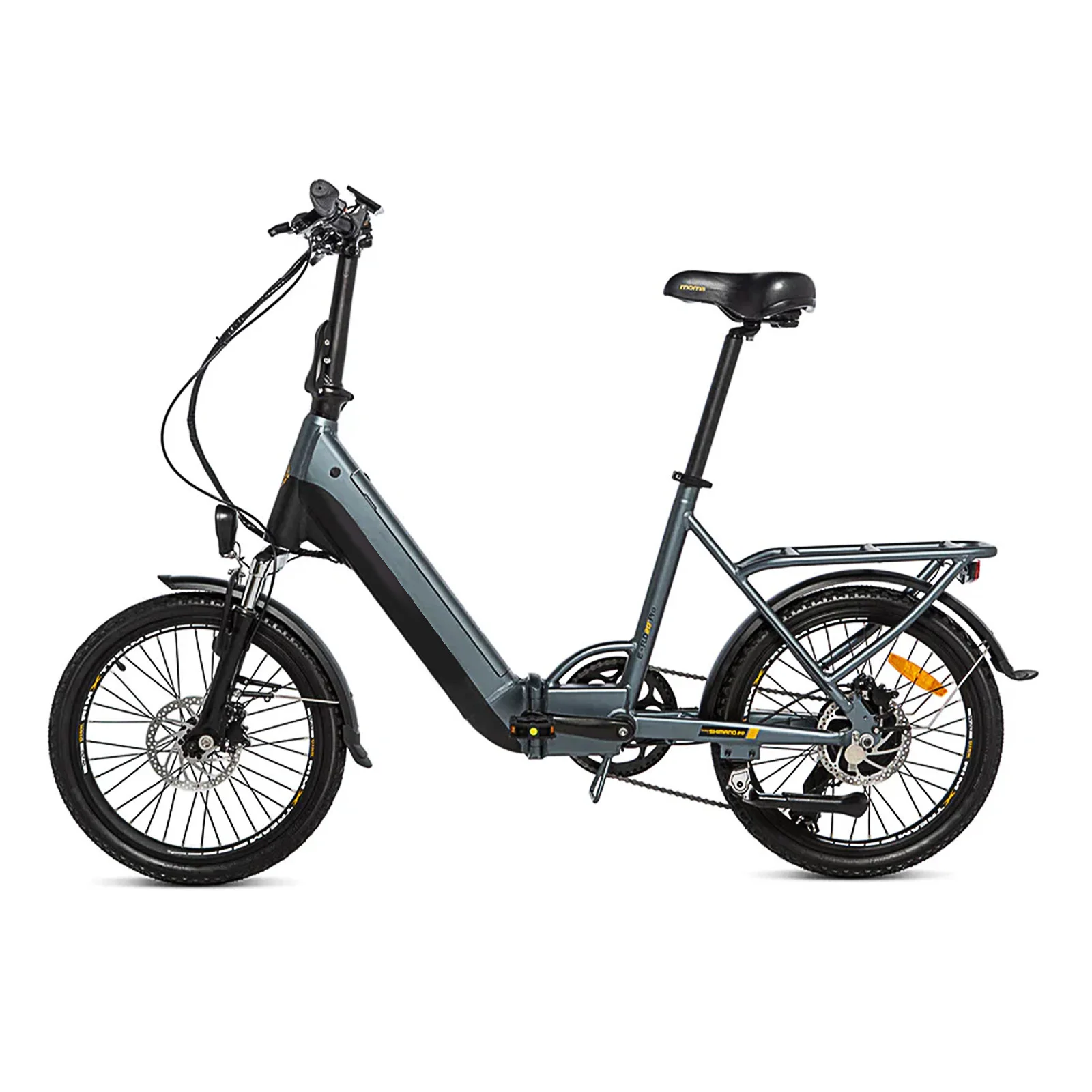 Elektrofahrrad E-Bike 20 Zoll faltbares Elektrofahrrad, bürstenloser Motor 250W 55Nm, Lithium-Ionen-Akku 48V 13Ah, bis zu 120 km Reichweite.