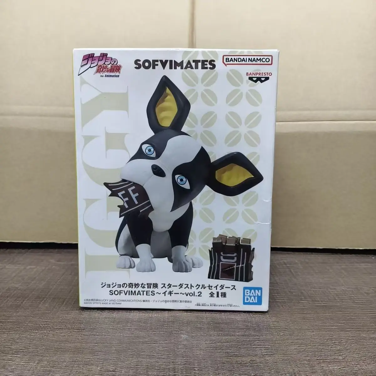 

В наличии оригинальная фигурка Bandai Iggy 13 см из ПВХ, аниме-фигурка, модель, игрушка, украшение для рабочего стола, коллекционная, подарок на день рождения