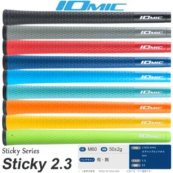 Iomic-empuñaduras universales de goma Tpe para Golf, 13 piezas, pegajosas, 2,3, 13 colores, juego de Club Pride