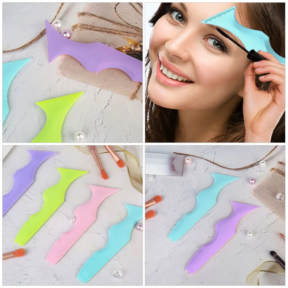 2 قطعة أدوات ماكياج الحرس الجفن للعيون سيليكون ماسكارا قابلة لإعادة الاستخدام الإيدز حماية سهلة نظيفة النساء الفتيات أداة ماكياج العين