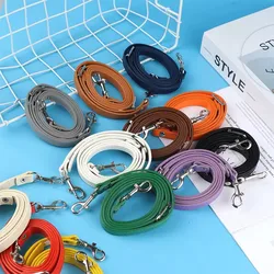 120cm Bag Strap PU Leather Shoulder Bag Strap Bag Handles DIY Replacement Purse Handle Silver Buckle for Handbag Belts Strap Bag