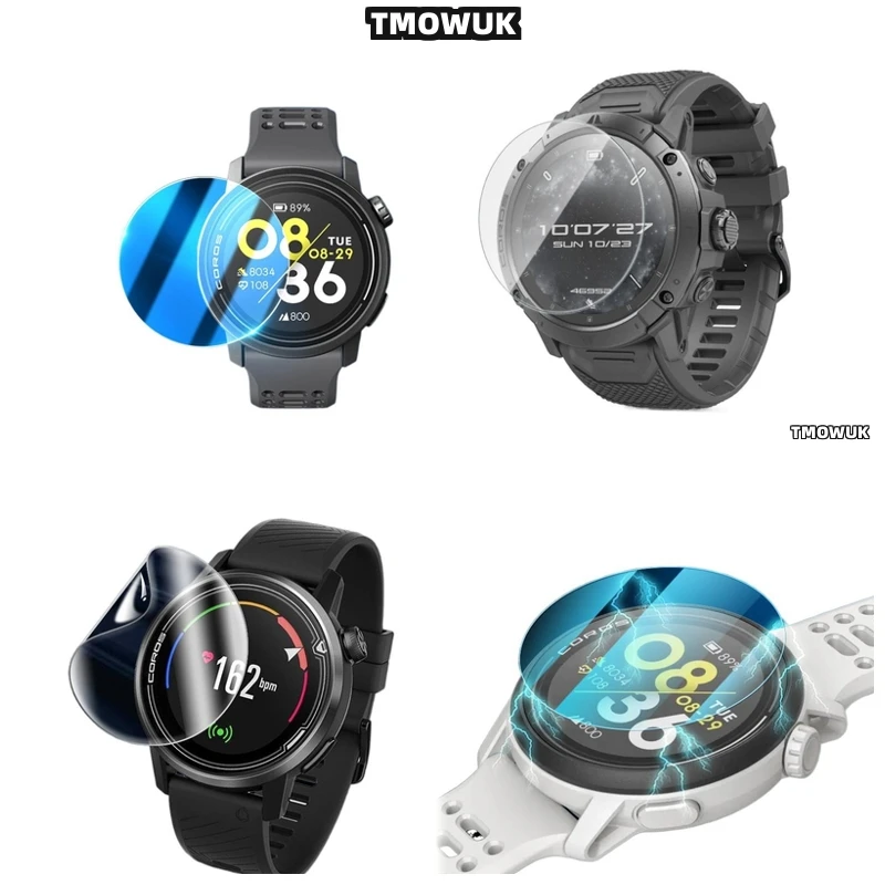 

​​For Coros PACE 2 3 APEX 2 Pro VERTIX 2 2S 9H Hardness Screen Protector HD Clear Anti-Fingerprint Smart Watch Cover​​