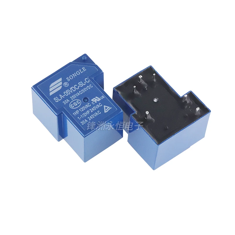 5Pcs Power relay SLA-05VDC-SL-A SLA-12VDC-SL-A SLA-24VDC-SL-A -C T90 30A 4PIN 5PIN 6PIN 5V 12V 24V 48V Time Relay