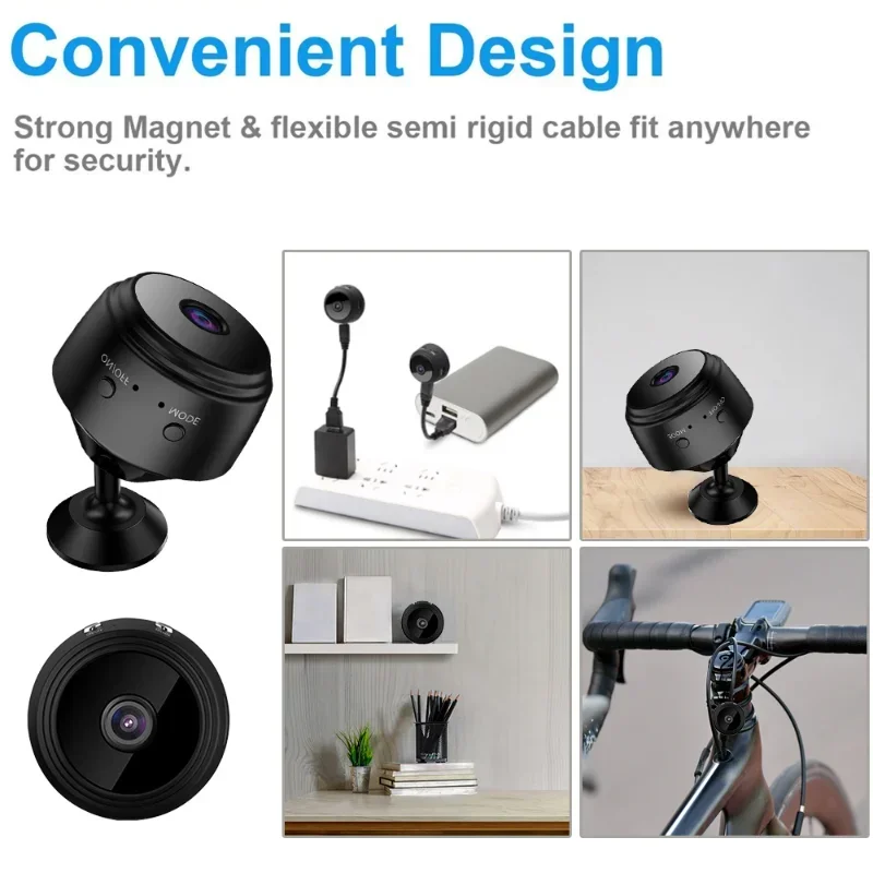 A9 WIF Mini Camera Wireles Intelligent Home Security IP WiFi Camera Monitor Mobile Remote Camera Mobile Remote Application