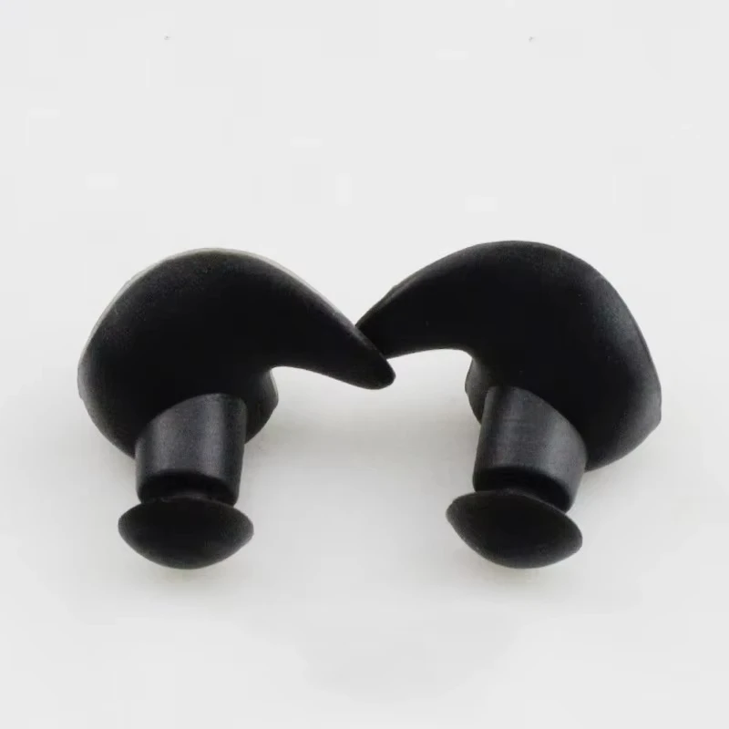 1 Pair Durable Earplugs Classic Delicate Texture Waterproof Earplugs Swimming Accessories For Occupational Work And Industrial U