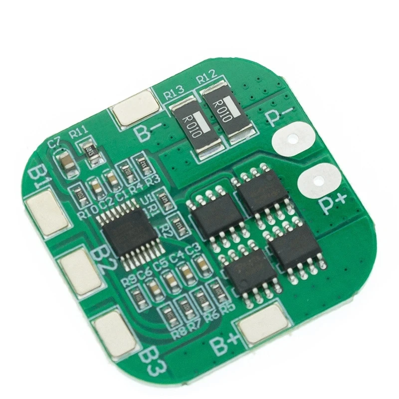 4 strings of 14.8V lithium battery protection board 18650 16.8V overcharge, overdischarge, 20A current limiting protection