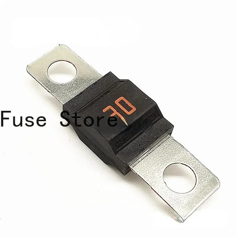 3PCS Imported Small Bolt Type Car Fuse 0498030. M 498 Series 30A 32V