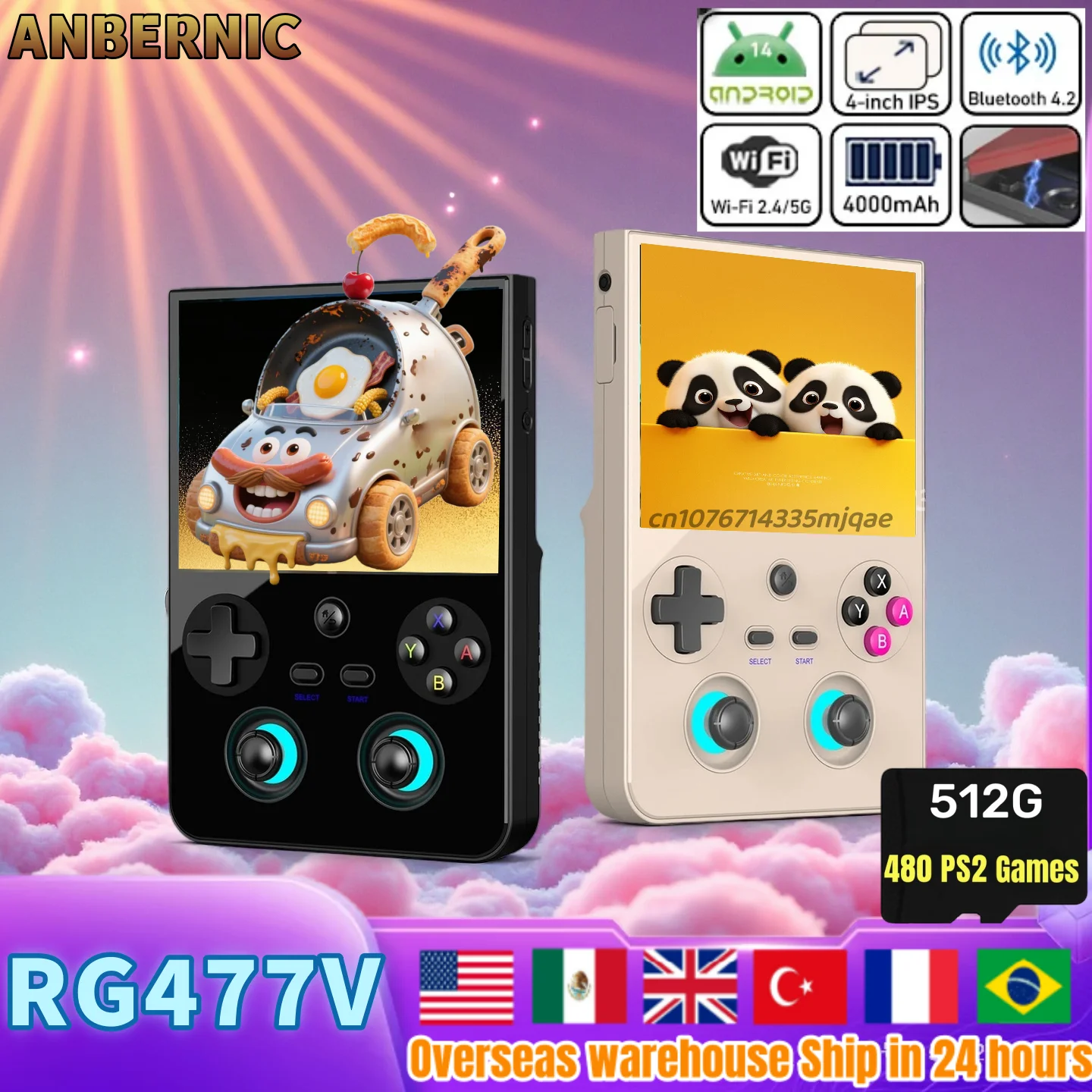 Anbernic RG477V Han…