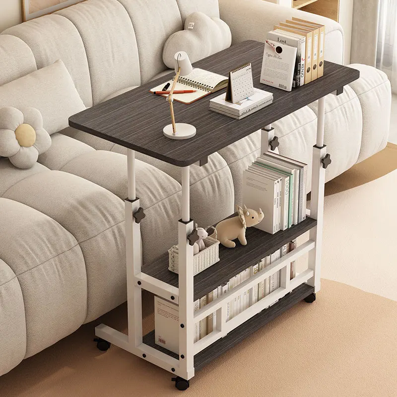 

AOLIVIYA Bedside Table Movable Adjustable Computer Desk Simple Desk Student Dormitory Bedroom Study Desk Home Use Lazy