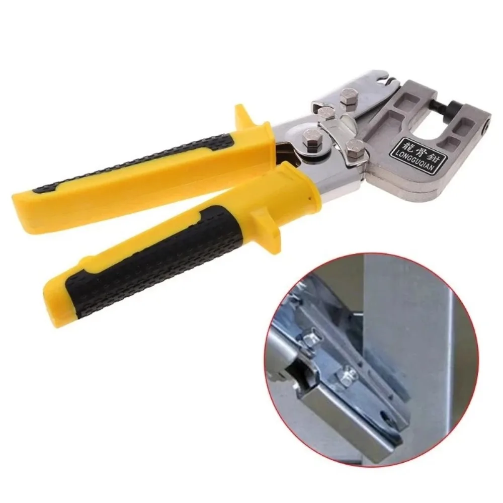 Stud Crimper Aluminum Alloy Handle Gypsum  Plaster Board  Drywall Tool Lightweight Keel Pliers for Fastening Metal Gadgets