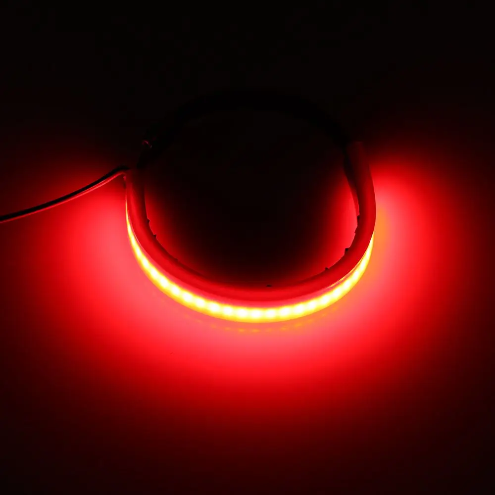 1Pc Motorcycle SMD LED Strip Clean Look Fork Turn Signal Indicator Light