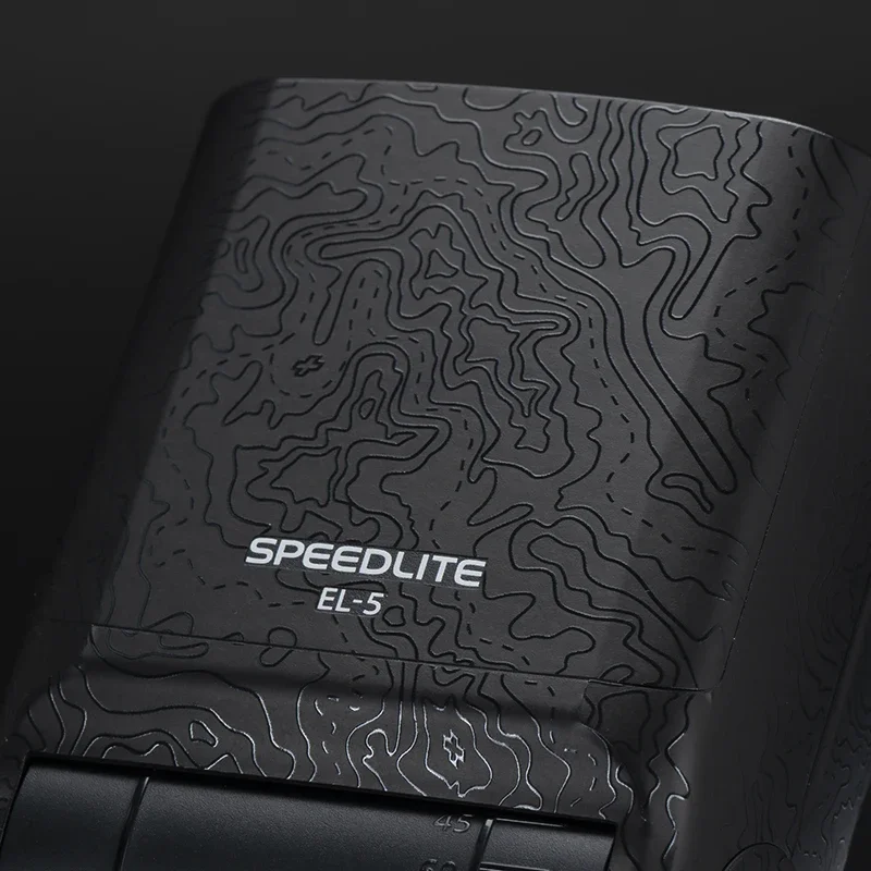 For Canon EL-5 Decal Skin Flash Speedlite EL5 Sticker Vinyl Wrap Anti-Scratch Protective Film Protector Coat