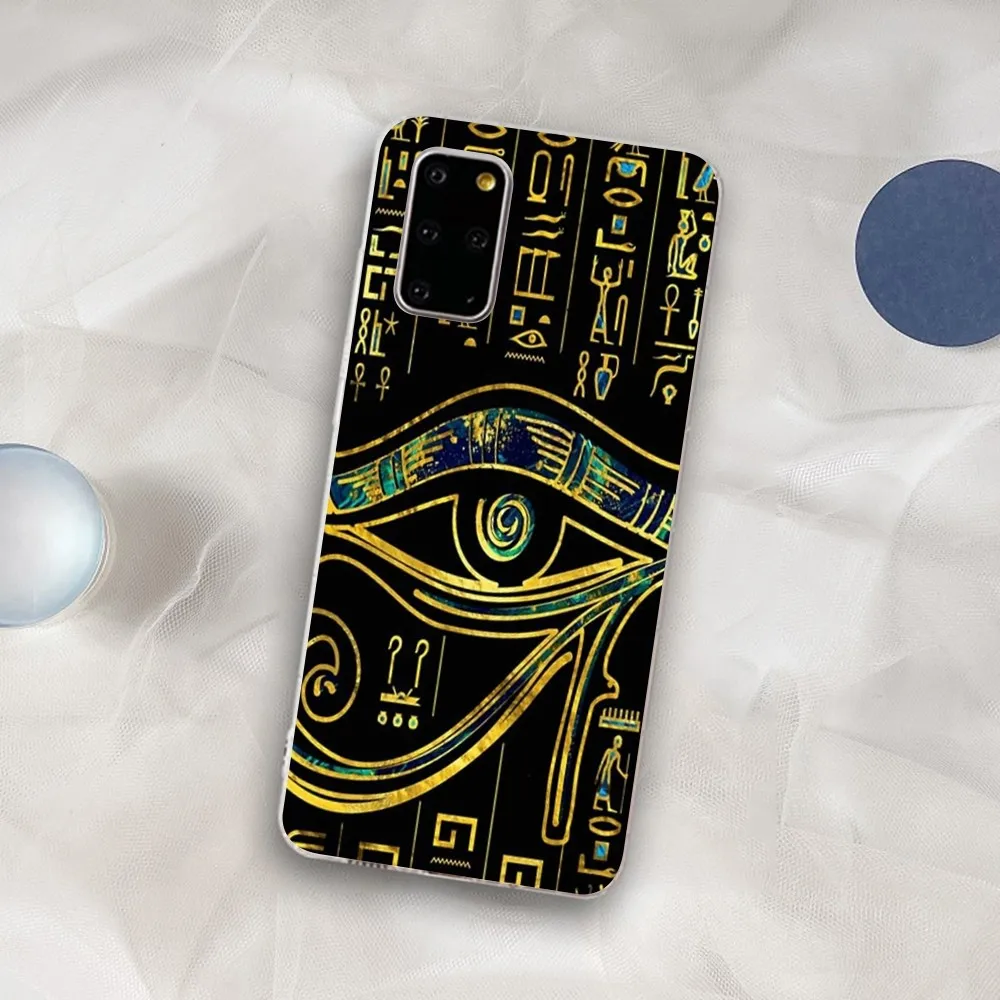 Egyptian Eye Of Horus Art Phone Case For Samsung S21 A10 For Redmi Note 7 9 For Huawei P30Pro Honor 8X 10i Cover