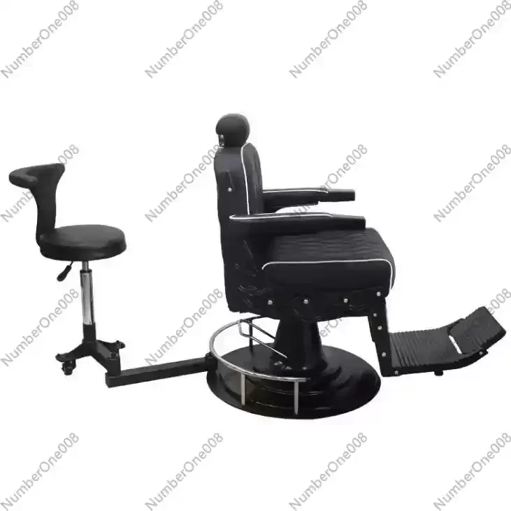 

Регулируемый вращающийся парикмахерский стул на колесиках, кресло для салона красоты, вращающееся кресло для мастера.
