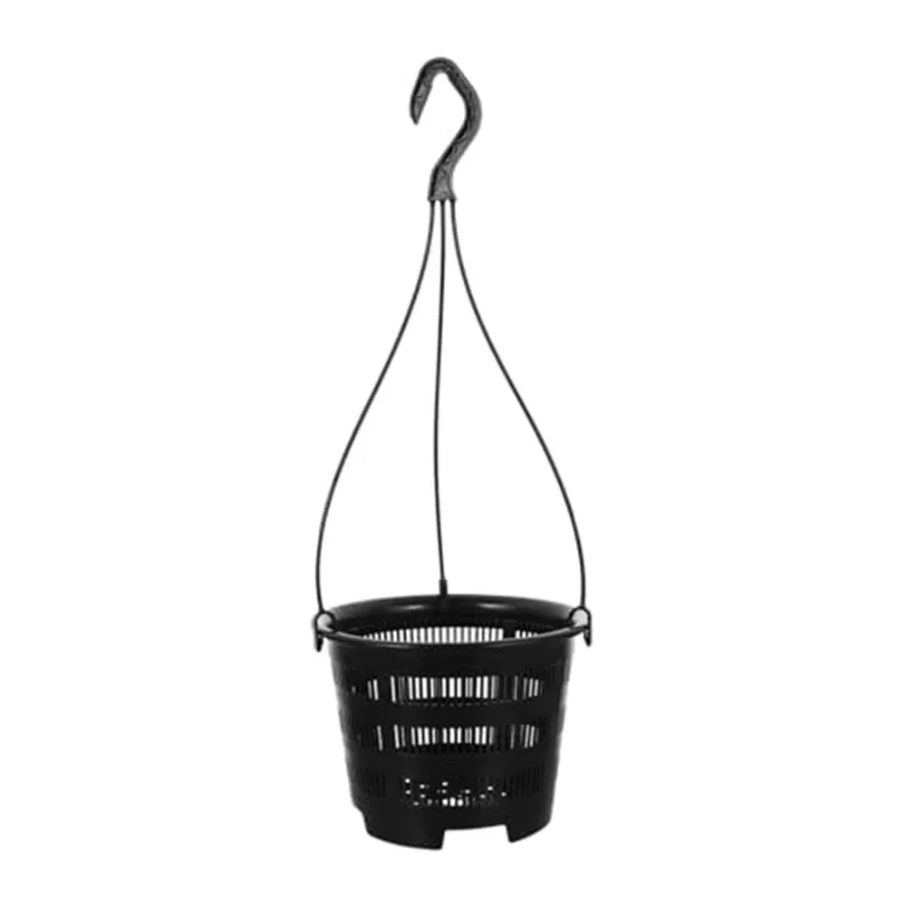 

Hanging Flower Pots Breathable Mesh Net Pot Aesthetically Pleasing High-Quality Plastic Proper Air Circulation