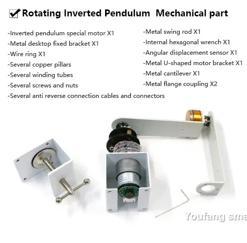 Girando pêndulo invertido para Arduino Robot, DIY Kit para Stm32 Circular pêndulo invertido, Kit de Controle PID, Simplicidade Gerada Bacalhau