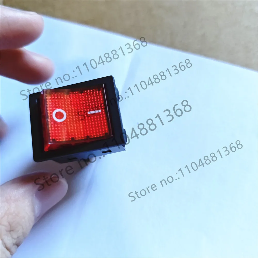 JD03-A1 16A 25A 30A Welding Machine High-power Boat Type Switch with Light High Current Silver Contact Power Supply in Stock