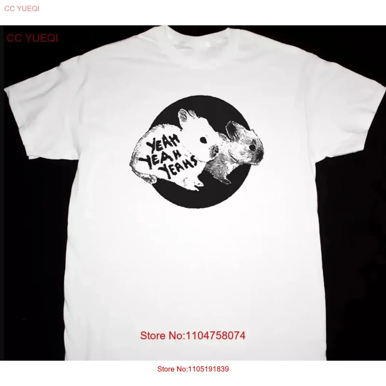 

Забавная футболка YEAH YEAHS BUNNY, размер S 5XL, винтажная стильная повседневная удобная эластичная футболка для повседневной носки, слегка