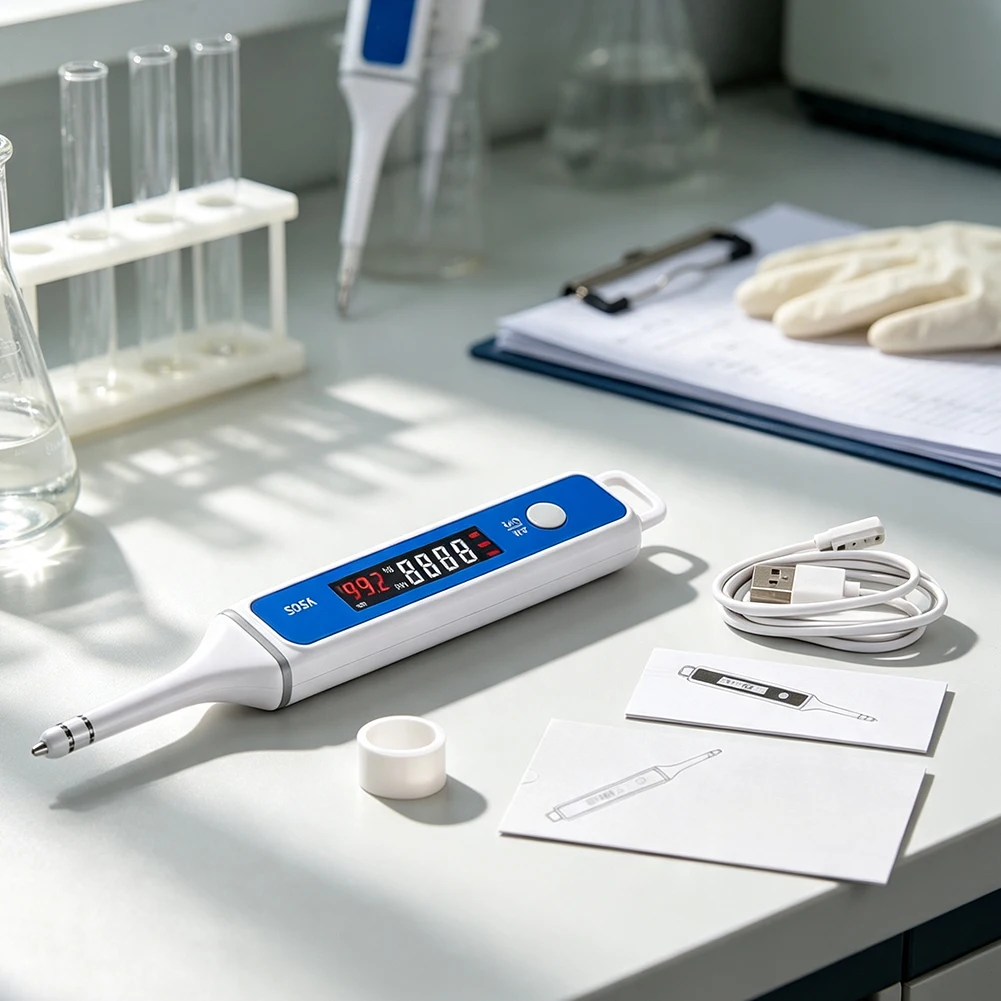 SA05 SA10 SA26 SA55 Digital Salinity Meter High Temperature Waterproof Food Brine Sodium Content Tester Kitchen Restaurant Tool