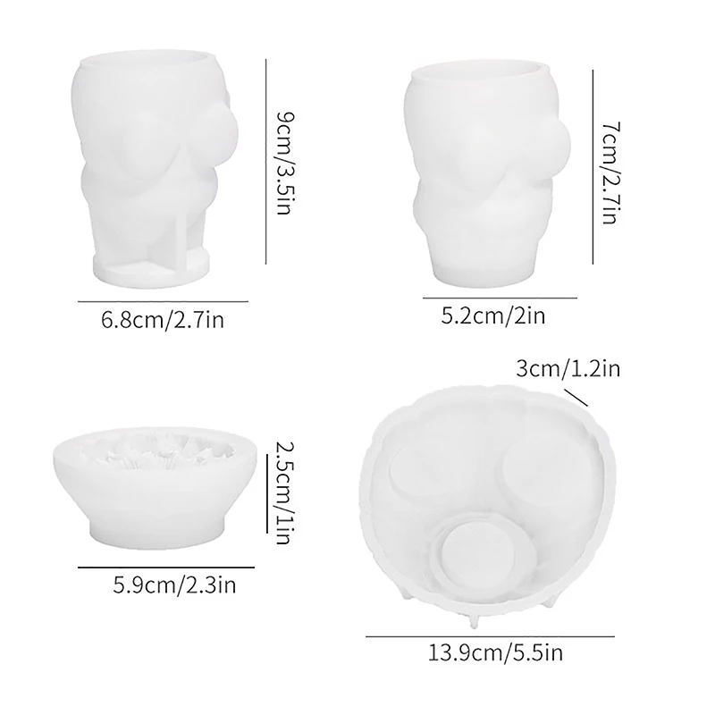 แม่พิมพ์เทียนซิลิโคน Snowman ละลาย 3 มิติ - งานฝีมือ Snowman น่ารักในคริสต์มาสสําหรับยิปซั่ม เรซิน คริสตัล ช็อคโกแลต และเค้ก