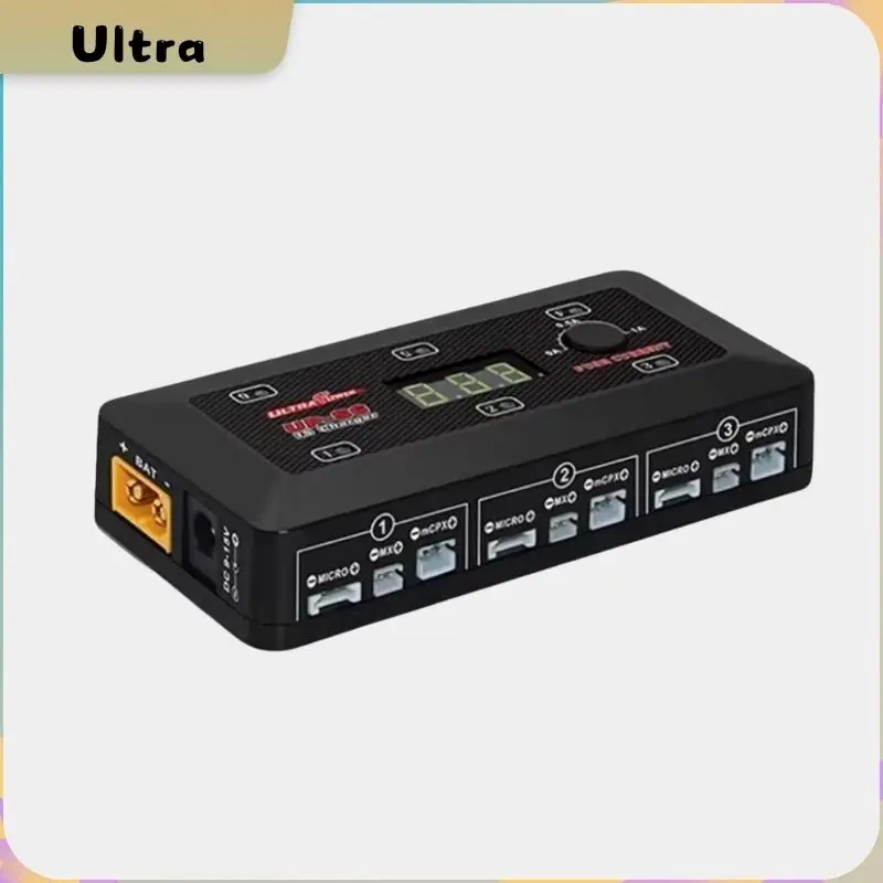 Ultra New Power UP-S6 3.7V 1S Lipo LiHv Battery Charger with MICRO MX mCPX USB Port Blade Inductrix RC Racing Drone Quadcopter