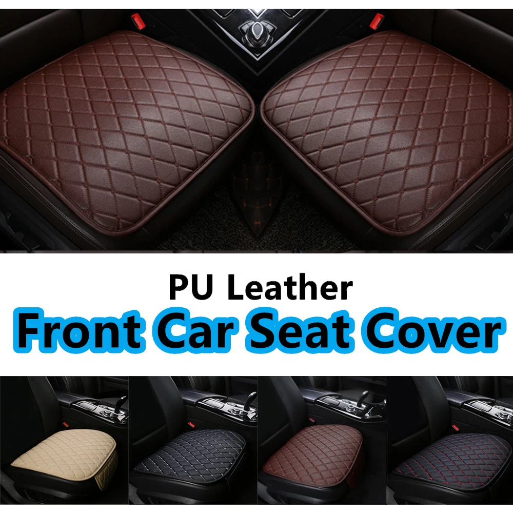 

1PCS Front Leather Car Seat Covers For Lincoln MKZ MKS MKX MKT LS Continental Navigator Automobile Seat Cushion Protection Cover