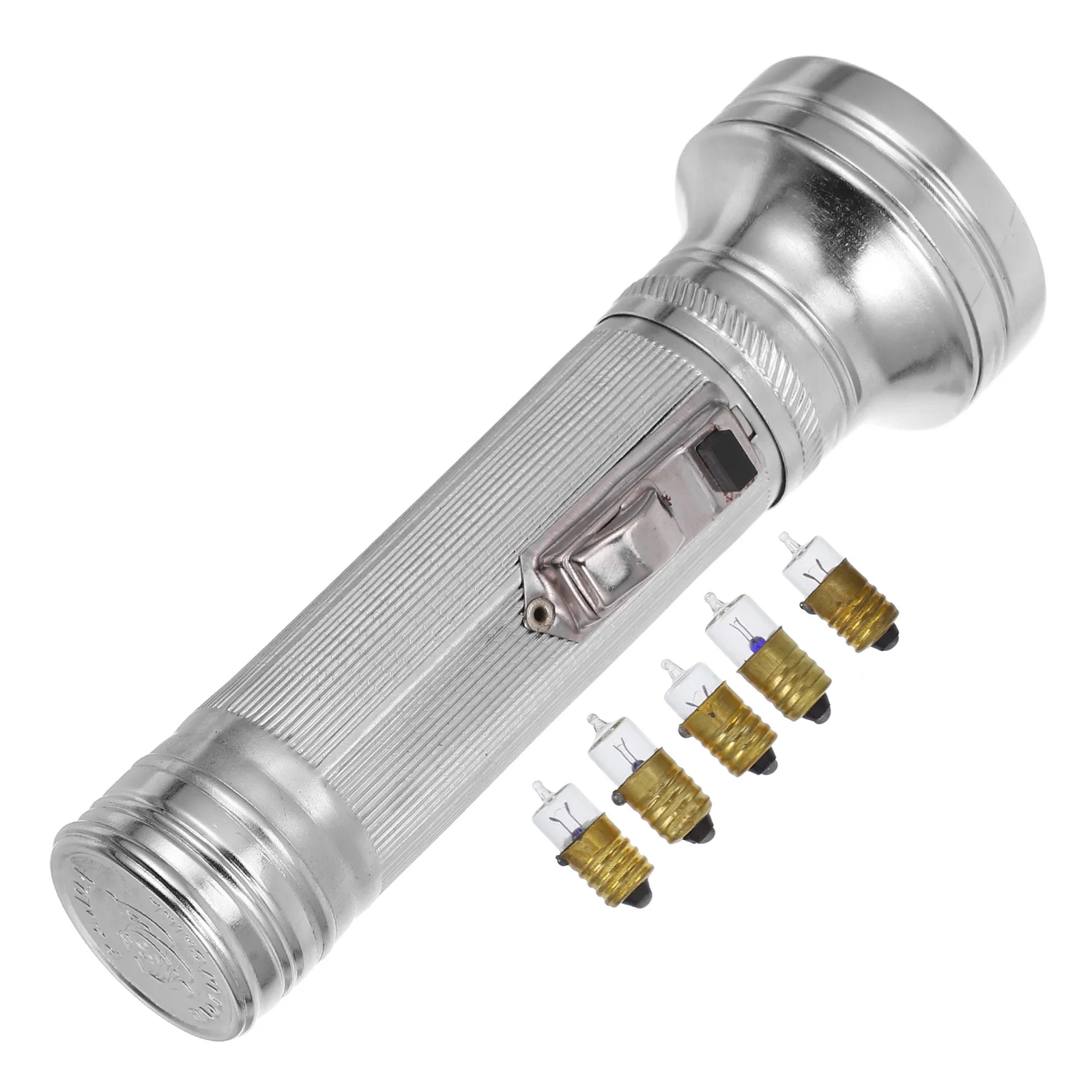 

Vintage Flashlight Old-Fashioned 80S Big Flashlights Portable Outdoor Torch Operated Photo Prop