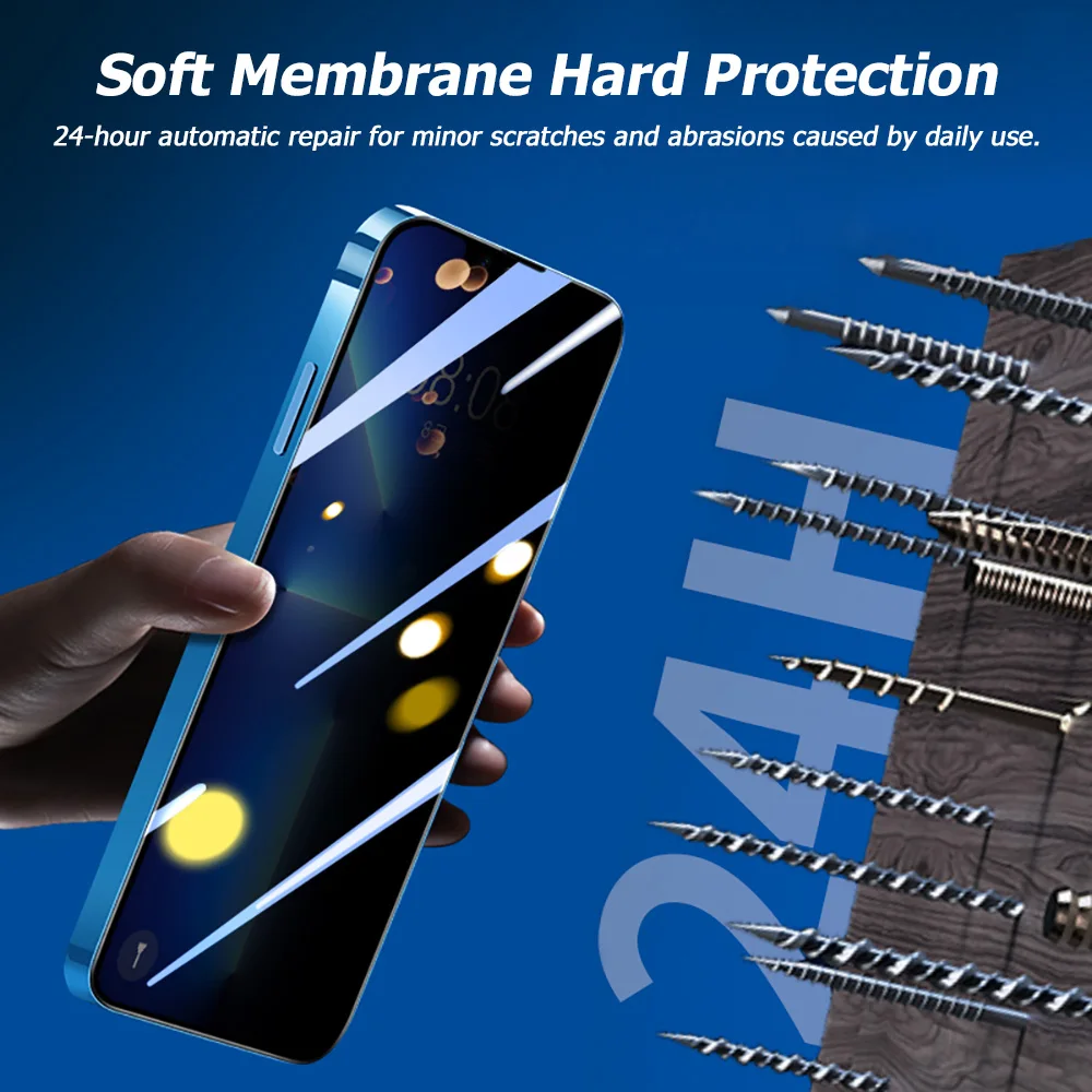 2 шт. антишпионская гидрогелевая мягкая пленка для Samsung Galaxy A56 5G A36 A26 A25 A16 A15 A05 A05S A54 A24 A35 полное защитное покрытие для экрана