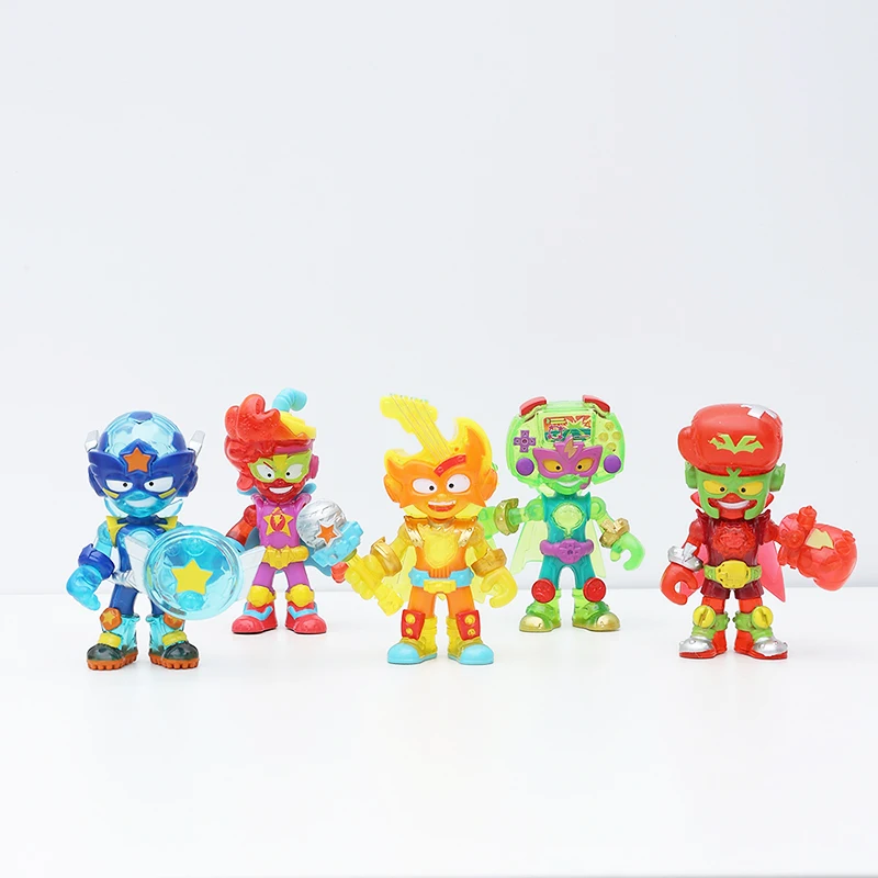 Original Super things Super zings Rivalen von Kaboom Kid Wächter von Kazoom Action figuren Sammlung Weihnachten Geburtstags geschenke