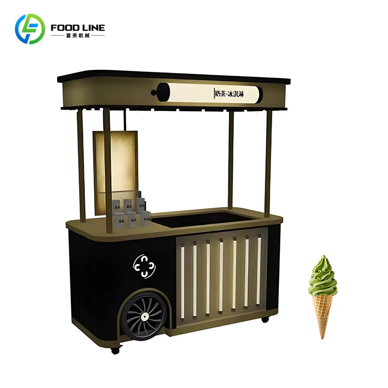 Freezer Ice Cream Cart Electric Carts For Ice Cream Mobile Beer Ice Cream Cart