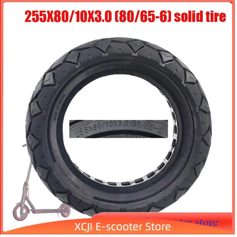 

High cost performance 255X80/10X3.0 (80/65-6) electric scooter electric bicycle solid tire tire accessories