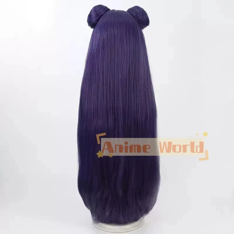 2025 11 أنيمي 1⁄2 شامبو Ranma Nibun-no-Ichi تأثيري الأرجواني كعكة طويلة مقاومة للحرارة الاصطناعية خصلات الشعر المستعار + غطاء شعر مستعار