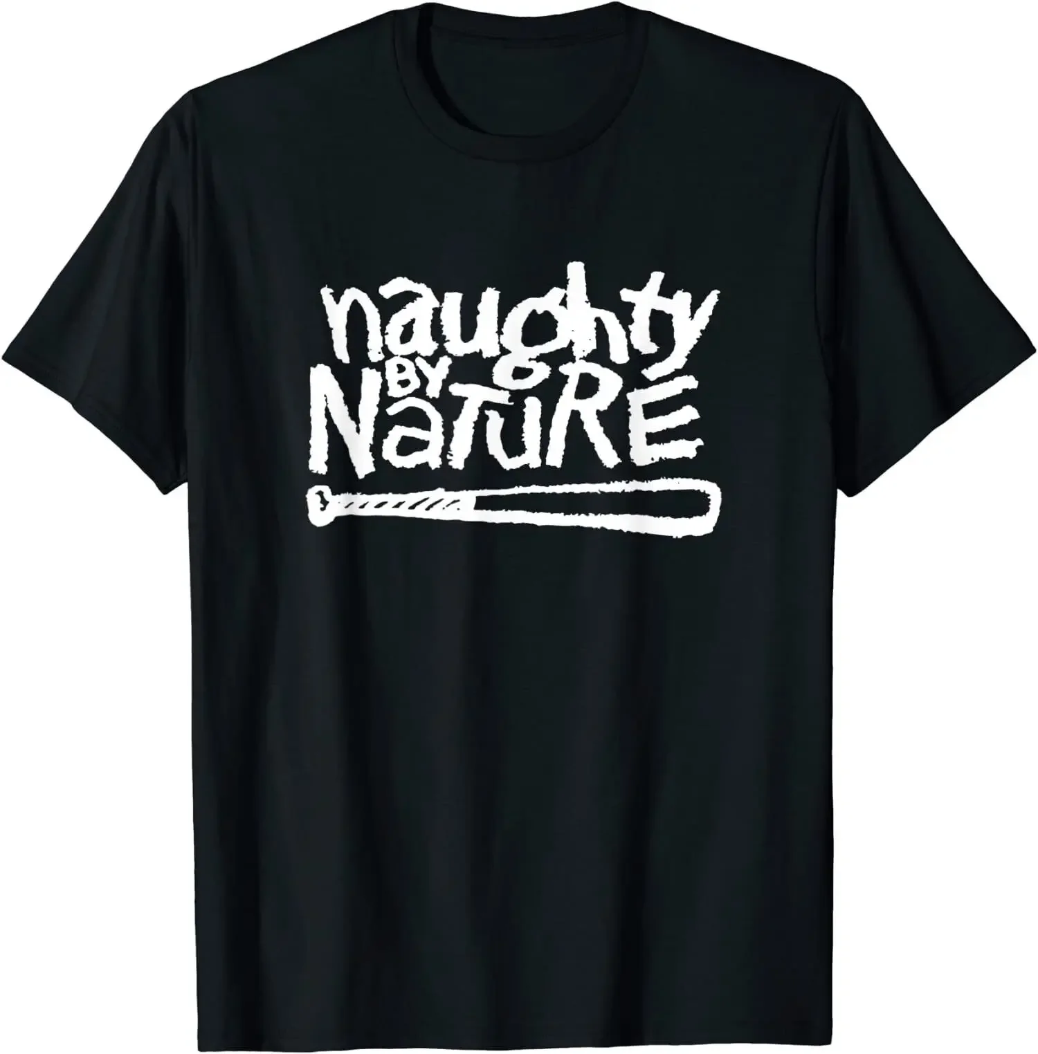 New Limited Naughty By Nature Äì White Classic Logo T Shirt