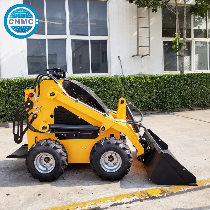 

CNM-S360 Mini Skid Steer Loader Stand-on Small Wheeled Skid Steer Loader CE EPA Euro 5 Engine Customized Farm Garden Use
