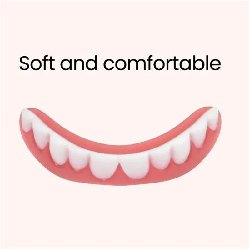 Silicone Cosmetic Denture Upper/lower Care Braces Prosthes Beauty Tool Cover Simulation Dental Silicone