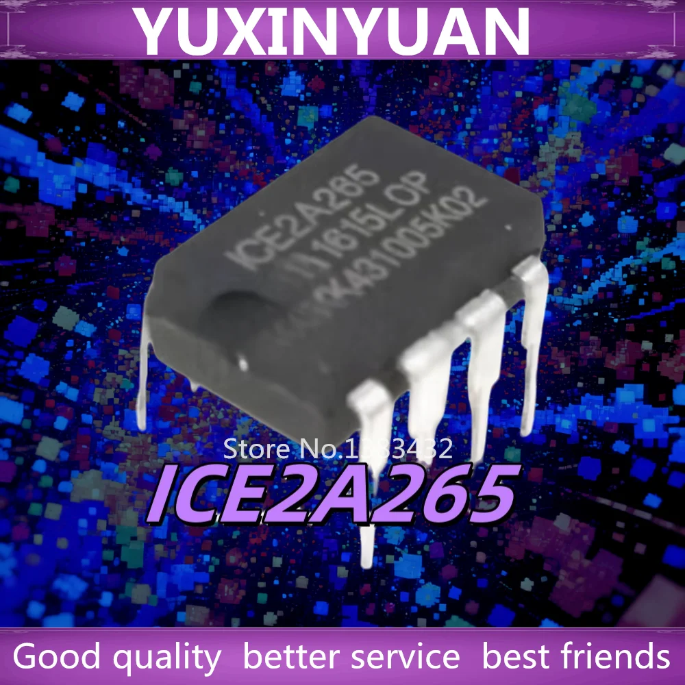 

(10piece)100% ICE2A265 Integrated PWM Controller and MOSFET for Offline SMPS Datasheet