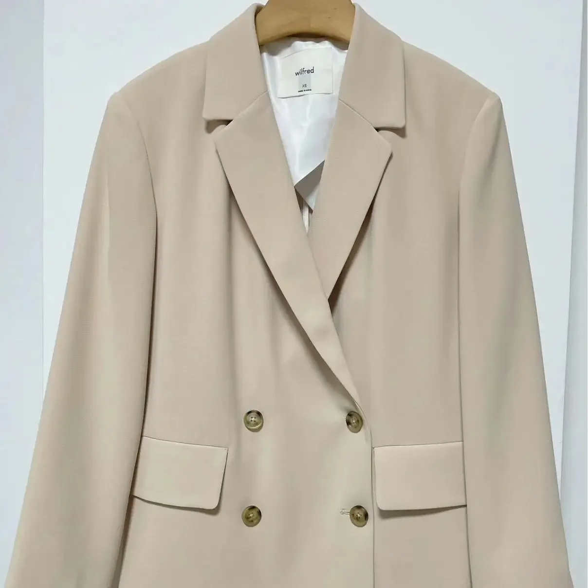 Veste de costume femme Wilfred tissu japonais