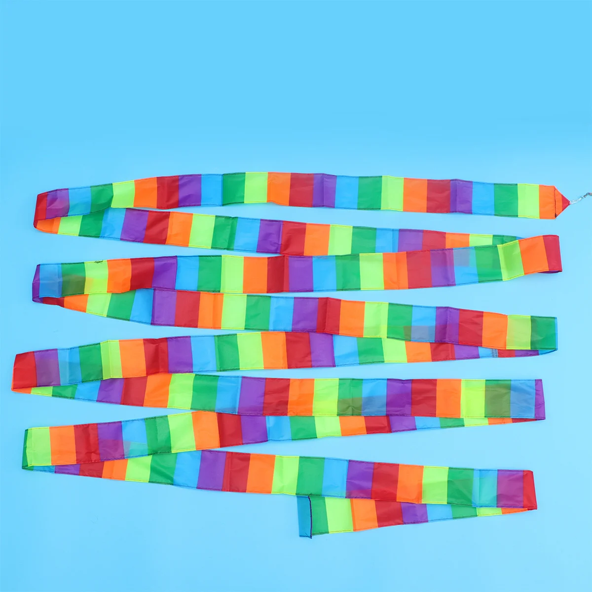 15m arco-íris cauda flutuante girando kite streamer acessório de voo ao ar livre para estabilidade aprimorada e movimento colorido no céu