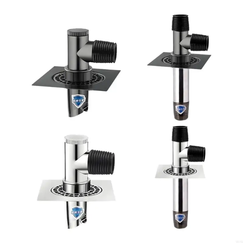 

Sewer Pipe Connector Washing Machine Floor Drain Adapter Easily to Install