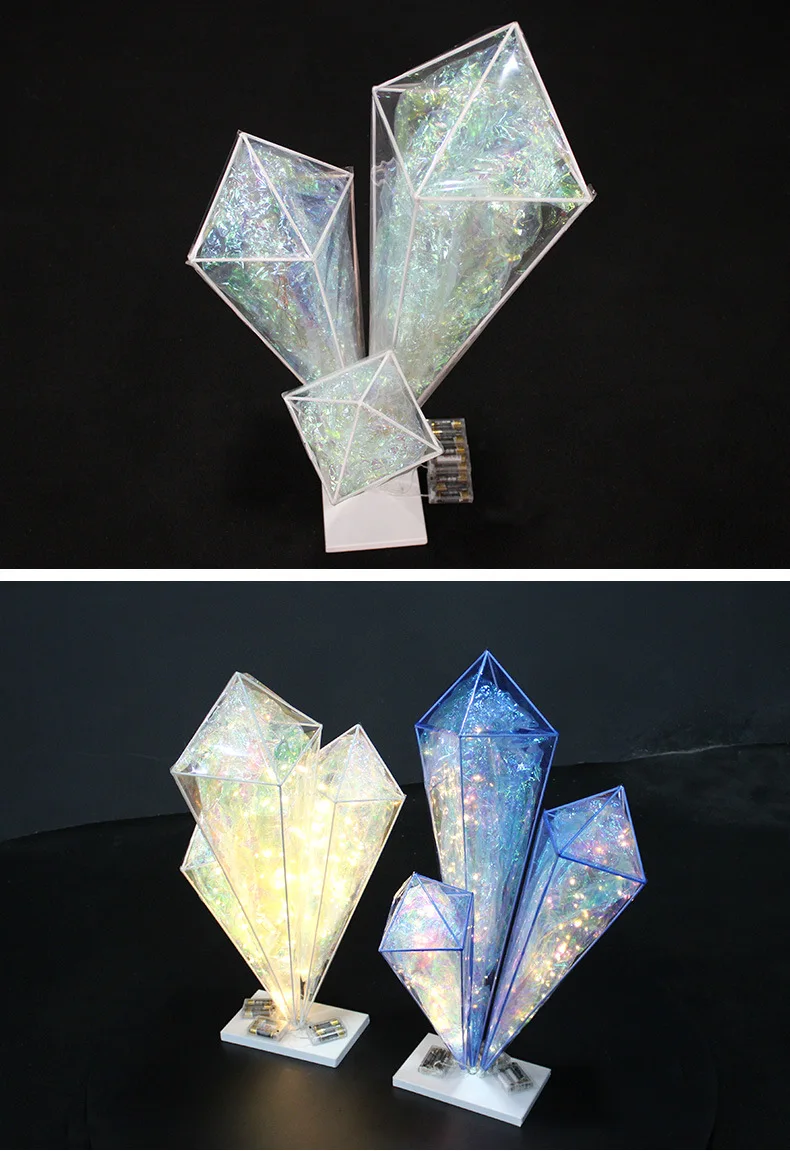 

Wedding props creative crystal pillar ornament pendant T road lead wedding decoration ocean starry sky wedding