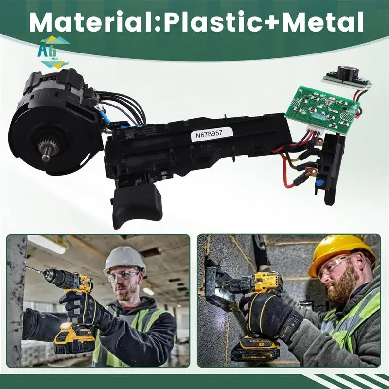 

A60F-Tool Parts Replace For Machine DC 18V 20V For N438606 Motor And Switch For DCD796 DCD791 Drill/Driver/Hammerdrill