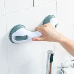 Shower Handle Anti-slip Support Toilet Bathroom Safety  Vacuum  Suction Cup Handrail