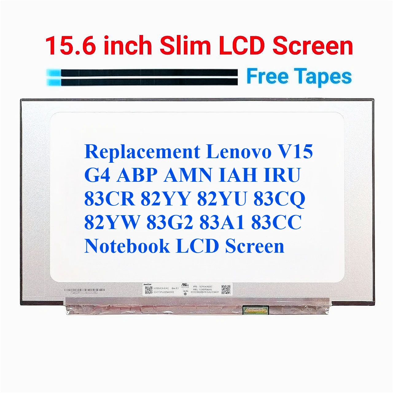 

Сменный ЖК-экран для ноутбука Lenovo V15 G4 ABP AMN IAH IRU 83CR 82YY 82YU 83CQ 82YW 83G2 83A1 83CC