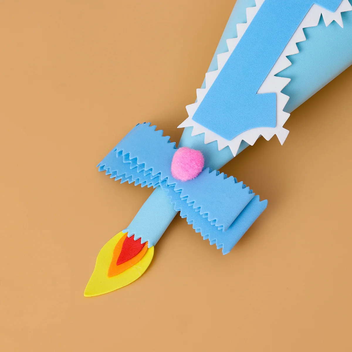 

Number 2 Blue Birthday Cone Hat Kawaii Crown Caps for Boys Girls Kids Party Decoration Photo Props Gift Birthday Hat