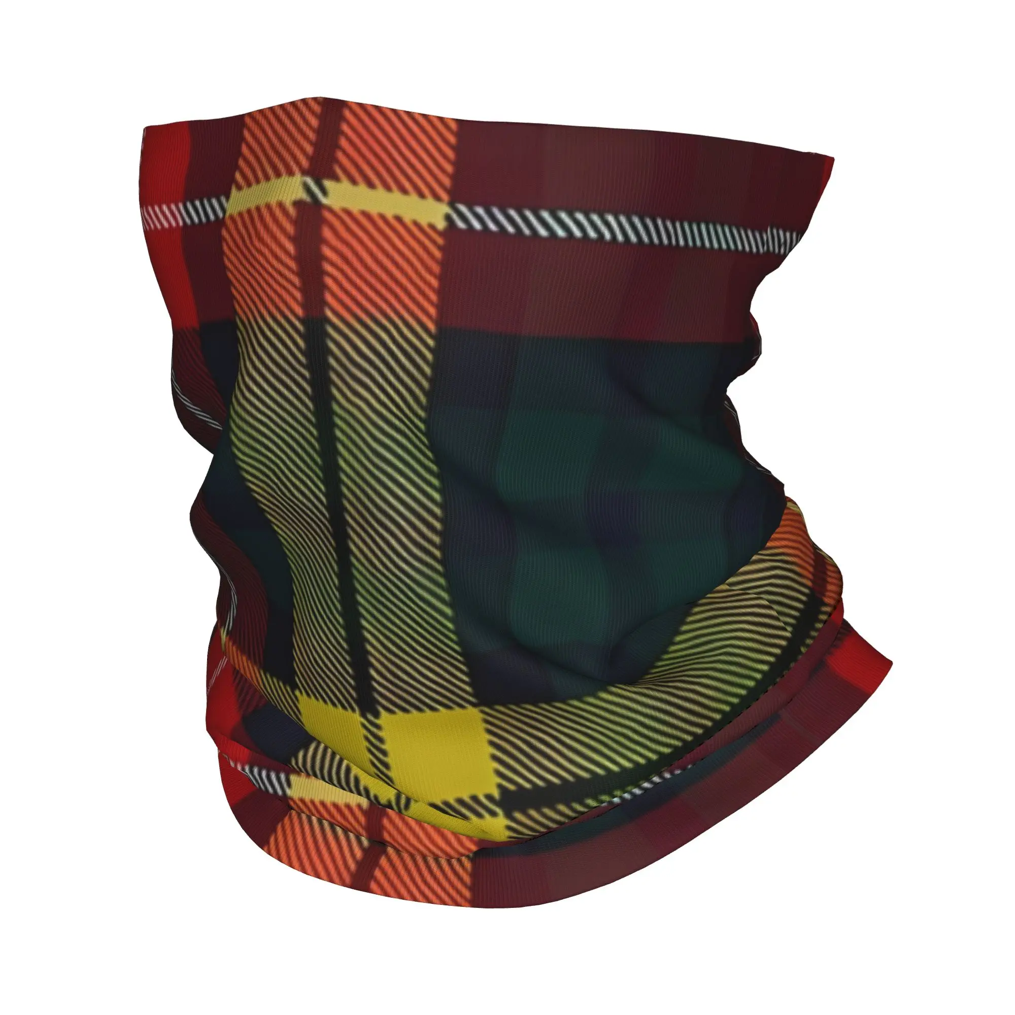 Buchanan Bandana Gaiter Club Scottish Tartan - Pañuelo para la cabeza multiusos y transpirable para adultos