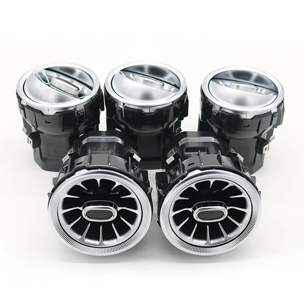 

Car Interior Turbo Air Vent Outlet Atmosphere Decorative Ambient Lights for W205 X253