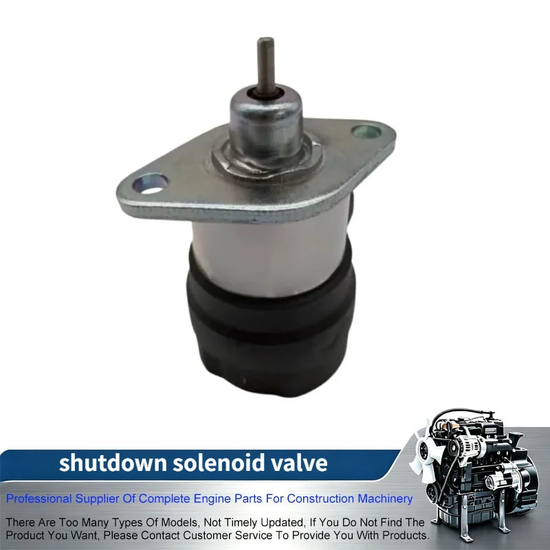 1G598-60010 1G598-60015 12V Shutdown Solenoid Valve For Kubota Engine V3800 Tractor 854K 954K